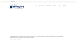 Desktop Screenshot of bizimagine.com